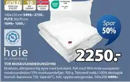 JYSK TOR MOSKUSANDEDUNSDYNE tilbud