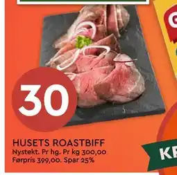 Coop Mega HUSETS ROASTBIFF tilbud