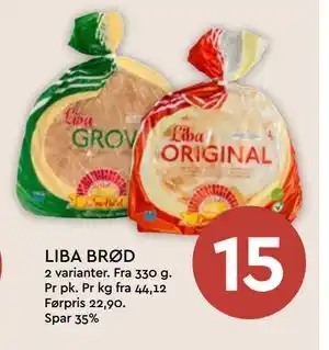 Coop Mega LIBA BRØD tilbud