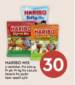 Coop Mega HARIBO MIX tilbud