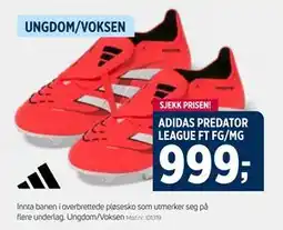 Sport 1 ADIDAS PREDATOR LEAGUE FT FG/MG tilbud