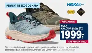 Sport 1 HOKA ANACAPA 2 LOW GTX tilbud