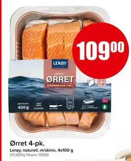 Spar Ørret 4-pk tilbud