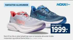 Sport 1 HOKA MACH 6 tilbud