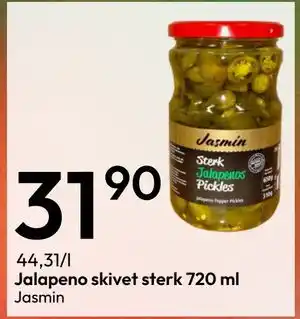 Gigaboks Jalapeno skivet sterk 720 ml tilbud