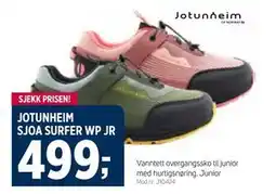 Sport 1 JOTUNHEIM SJOA SURFER WP JR tilbud