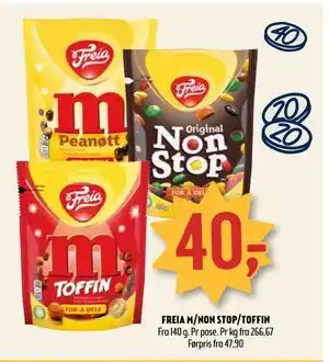 Coop Prix FREIA M/NON STOP/TOFFIN tilbud