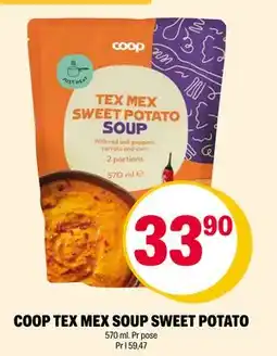 Coop Extra COOP TEX MEX SOUP SWEET POTATO tilbud