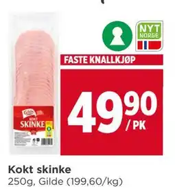 Meny Kokt skinke tilbud