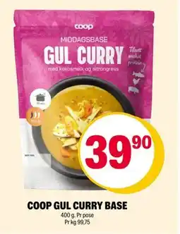 Coop Extra COOP GUL CURRY BASE tilbud