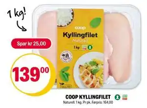 Coop Extra COOP KYLLINGFILET tilbud