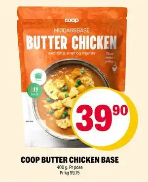 Coop Extra COOP BUTTER CHICKEN BASE tilbud