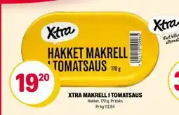 Coop Extra XTRA MAKRELL I TOMATSAUS tilbud