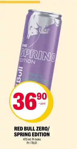 Coop Extra RED BULL ZERO/ SPRING EDITION tilbud