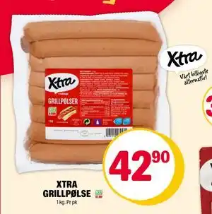 Coop Extra XTRA GRILLPØLSE tilbud