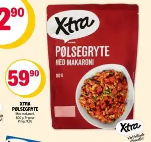 Coop Extra XTRA PØLSEGRYTE tilbud