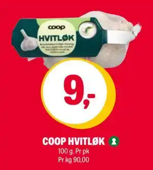 Coop Extra COOP HVITLØK tilbud