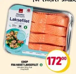 Coop Extra COOP FRA HAVET LAKSEFILET tilbud