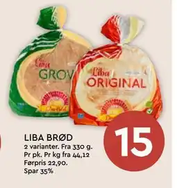 Coop Mega LIBA BRØD tilbud