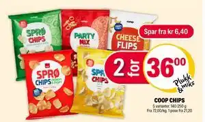 Coop Extra COOP CHIPS tilbud