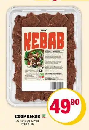 Coop Extra COOP KEBAB tilbud