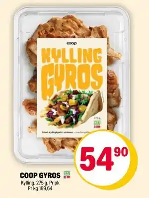 Coop Extra COOP GYROS tilbud