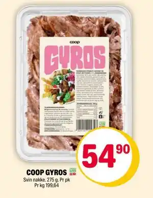 Coop Extra COOP GYROS tilbud