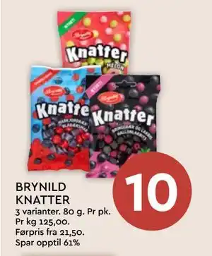 Coop Mega BRYNILD KNATTER tilbud