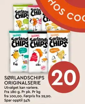 Coop Mega SØRLANDSCHIPS ORIGINALSERIE tilbud