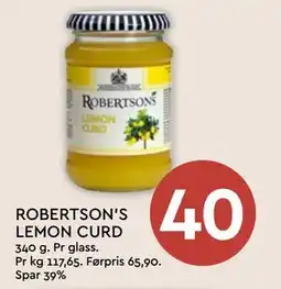 Coop Mega ROBERTSON'S LEMON CURD tilbud