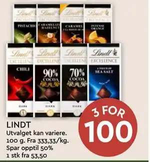 Coop Mega LINDT tilbud