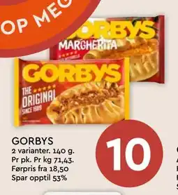 Coop Mega GORBYS tilbud