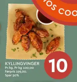 Coop Mega KYLLINGVINGER tilbud