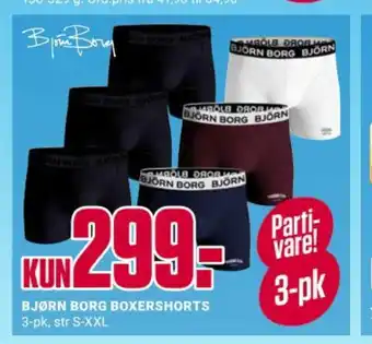 Europris Bjørn borg boxershorts tilbud