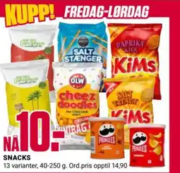 Europris Snacks tilbud