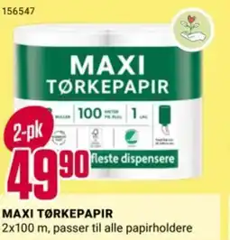 Europris Maxi tørkepapir tilbud