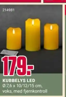 Europris Kubbelys led tilbud