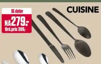 Europris Alle Cuisine bestikksett! tilbud