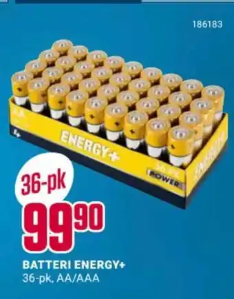 Europris BATTERI ENERGY+ tilbud