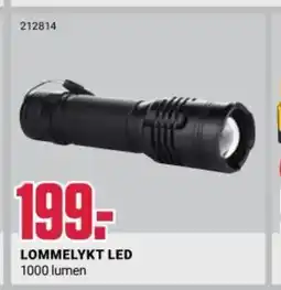 Europris LOMMELYKT LED 1000 lumen tilbud