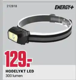 Europris HODELYKT LED 300 lumen tilbud