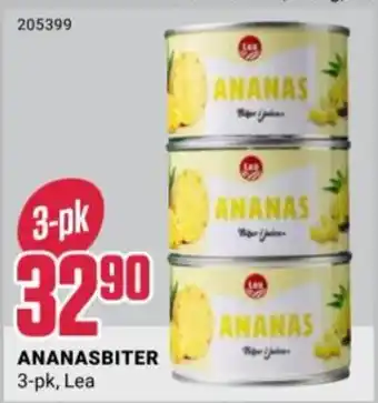 Europris ANANASBITER 3-pk, Lea tilbud