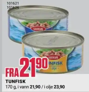 Europris TUNFISK tilbud