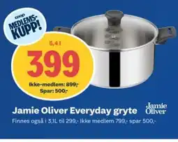 Coop Obs Jamie Oliver Everyday gryte Oliver tilbud