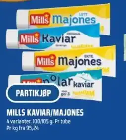 Coop Obs MILLS KAVIAR/MAJONES tilbud