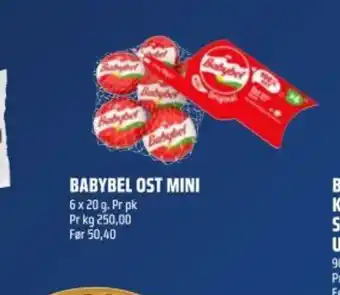 Coop Obs BABYBEL OST MINI tilbud