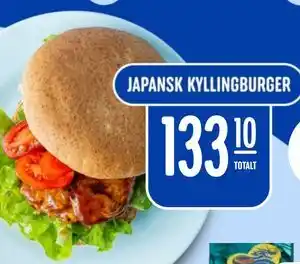 Rema 1000 JAPANSK KYLLINGBURGER tilbud