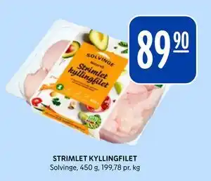 Rema 1000 STRIMLET KYLLINGFILET tilbud