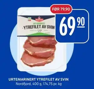 Rema 1000 URTEMARINERT YTREFILET AV SVIN tilbud