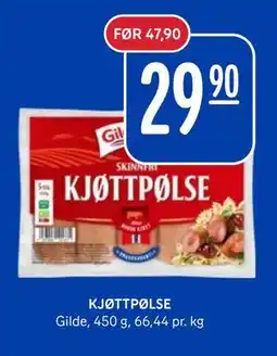 Rema 1000 KJØTTPØLSE tilbud